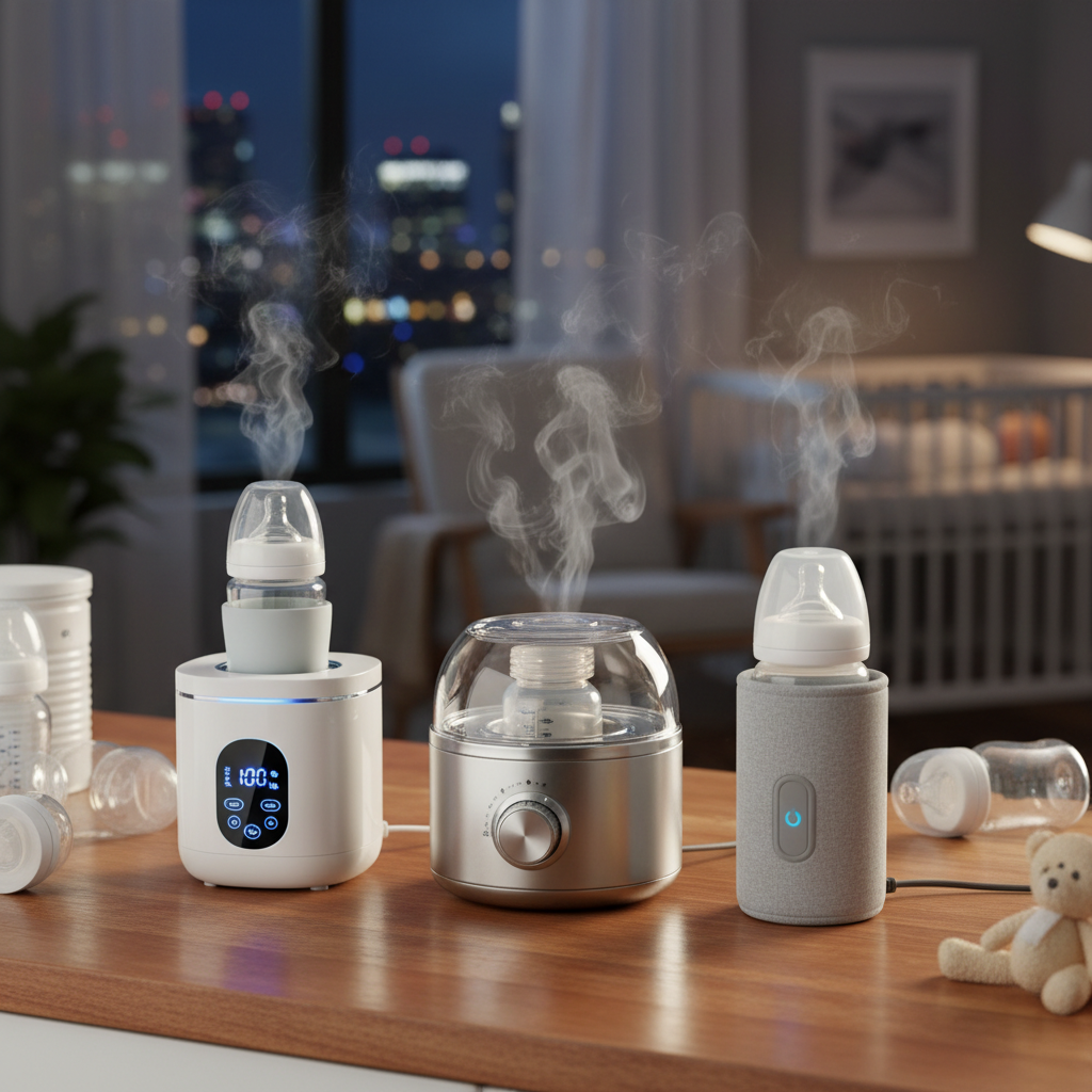 Calentadores de biberón eléctricos: guía para elegir el que mejor se adapta a tu rutina