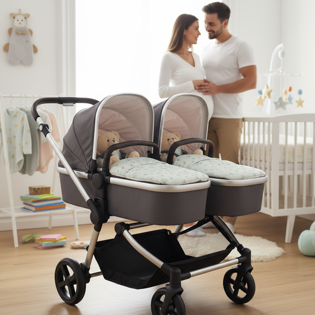 Los mejores cochecitos para gemelos en 2026
