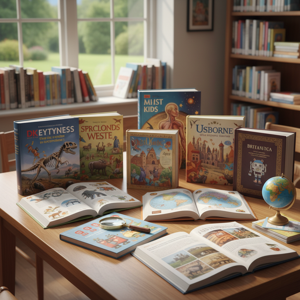 Enciclopedias ilustradas de lujo para niños: DK, National Geographic, Usborne y más