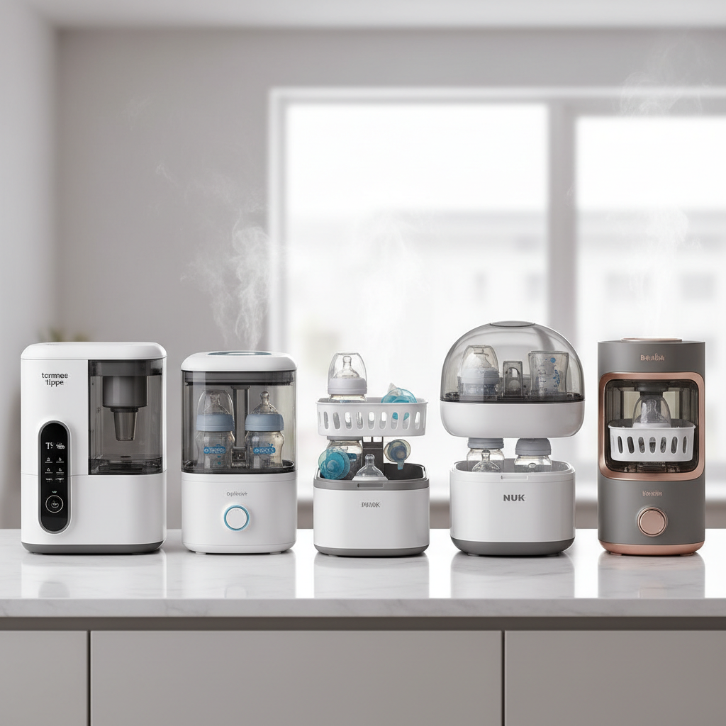 Esterilizadores y centros de preparación premium para bebé: comparativa completa
