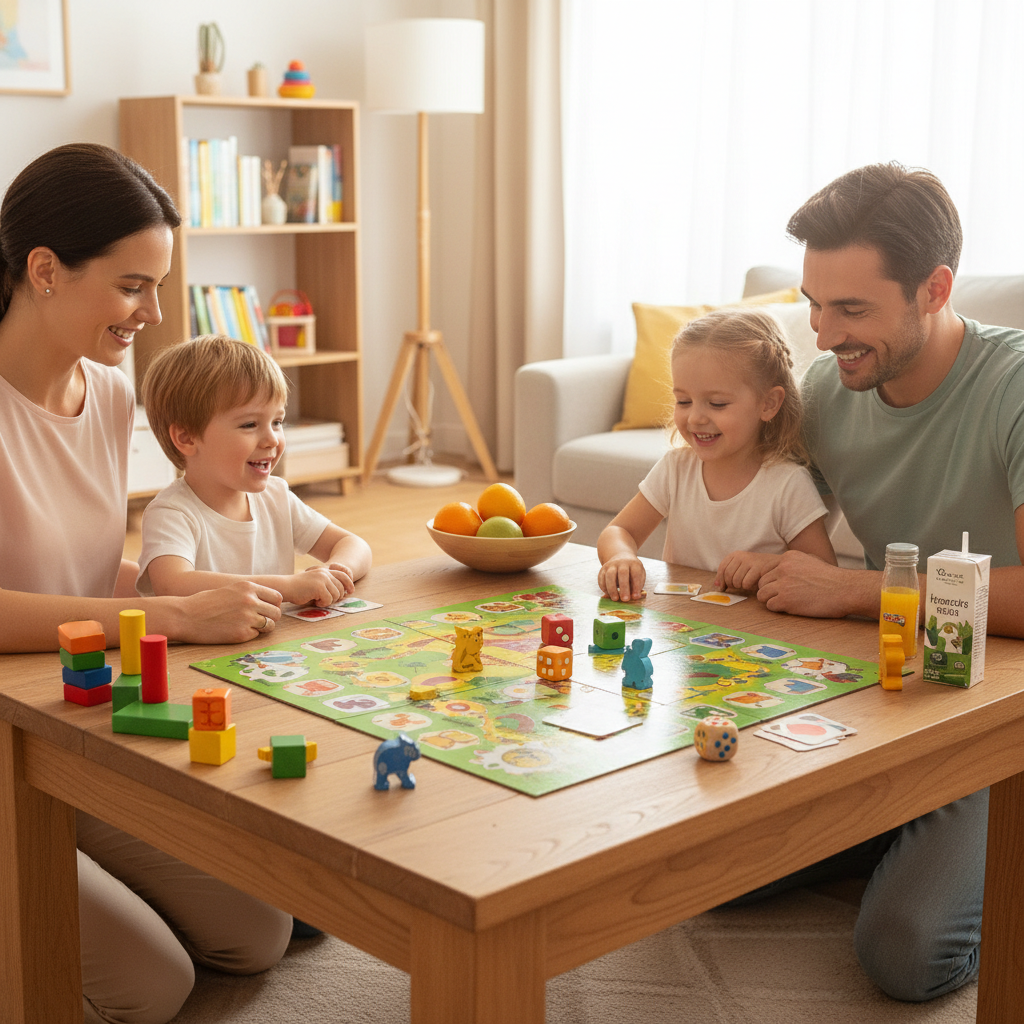 Los mejores juegos de mesa para familias con niños pequeños