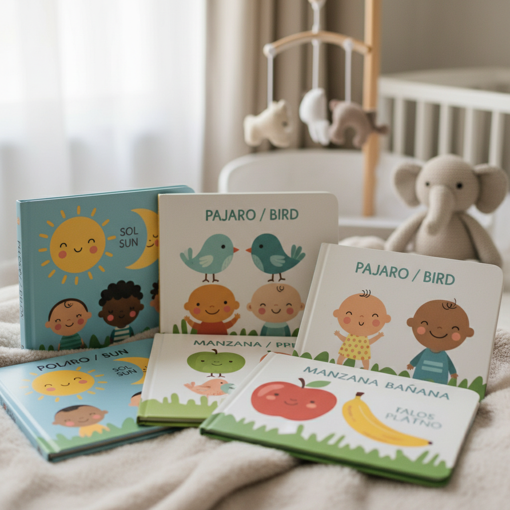 Los mejores libros bilingües para bebés inglés-español