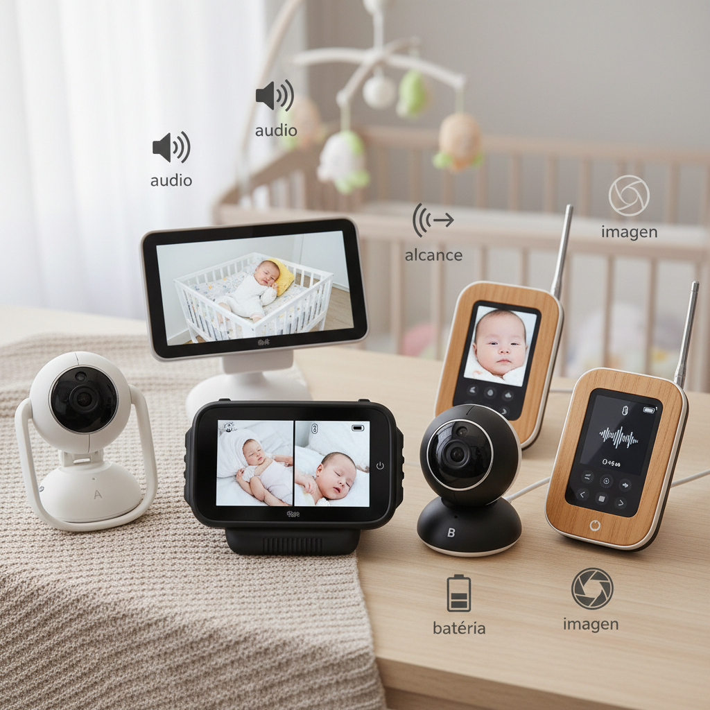 Los 5 mejores monitores de bebé con cámara en 2026