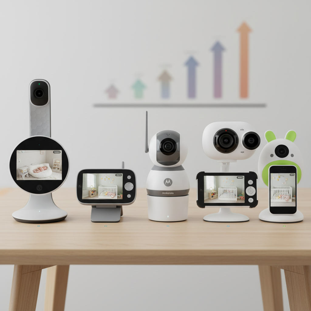 Monitores de bebé premium con WiFi: los 5 mejores del mercado comparados