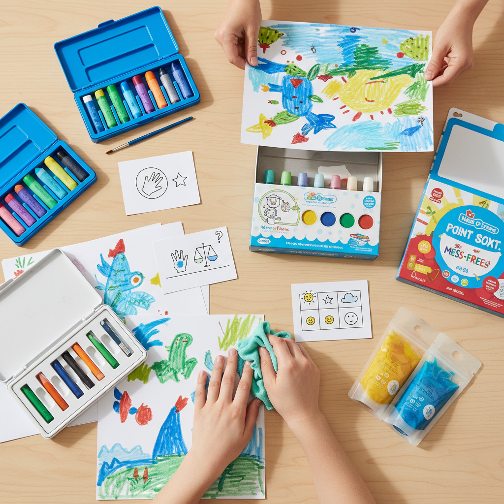 Los mejores sets de pintura para niños: seguros, fáciles de limpiar y que duran