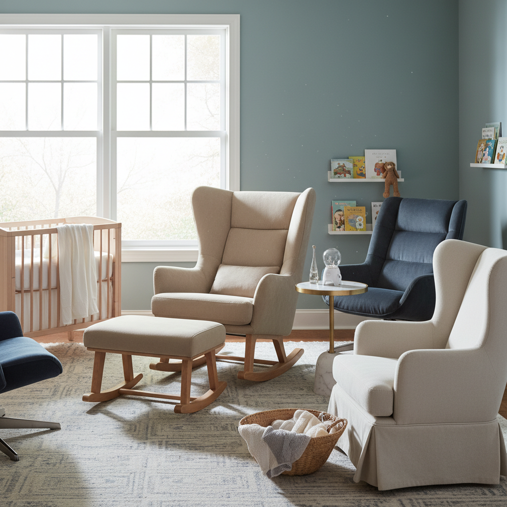 Sillones de lactancia premium: los más cómodos para mamá y bebé