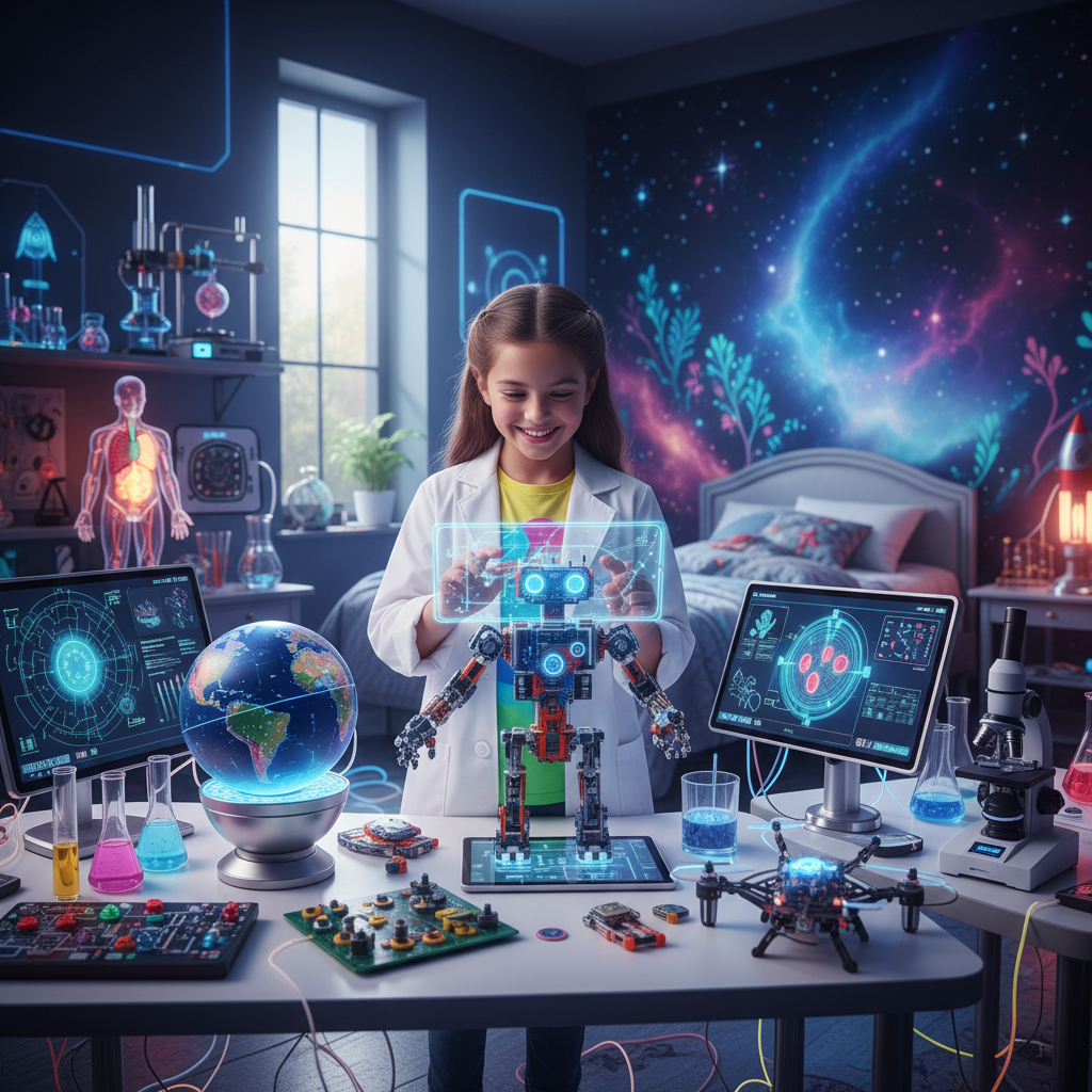 Tu Pequeño Científico: Juguetes Interactivos con Tecnología que Estimulan la Mente.