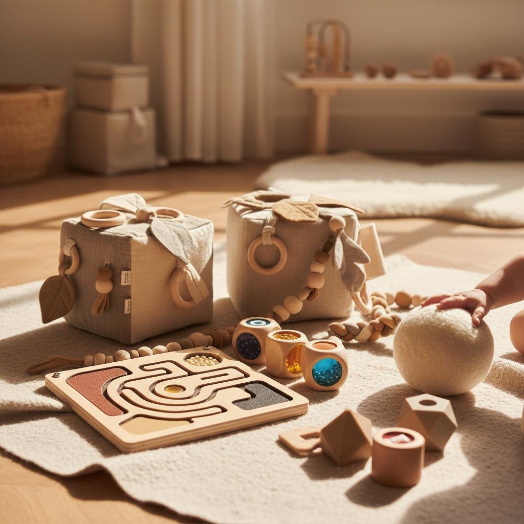 El Arte de Tocar y Sentir: Juguetes Sensoriales de Alta Calidad para el Desarrollo Neuronal.