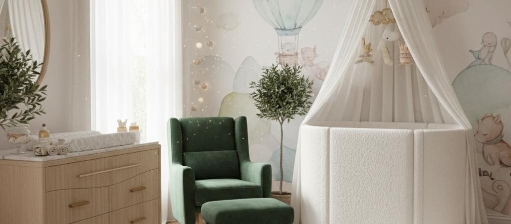 La Guardería de tus Sueños: Cómo Crear un Espacio de Lujo con Poco Esfuerzo.