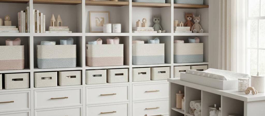 Adiós al Desorden: Soluciones de Almacenamiento Premium para una Guardería Impecable