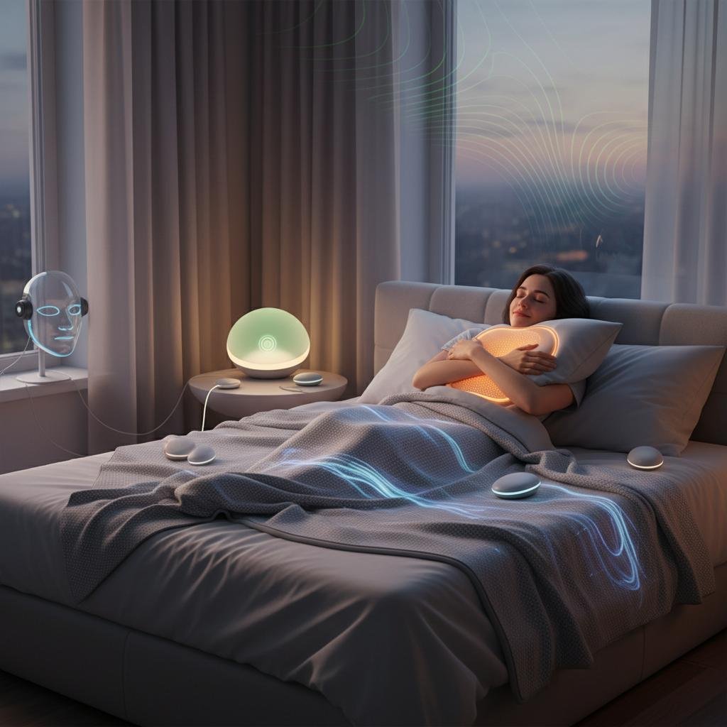 Tecnología que Abraza: Mantas y Dispositivos que Simulan el Afecto para un Sueño Profundo